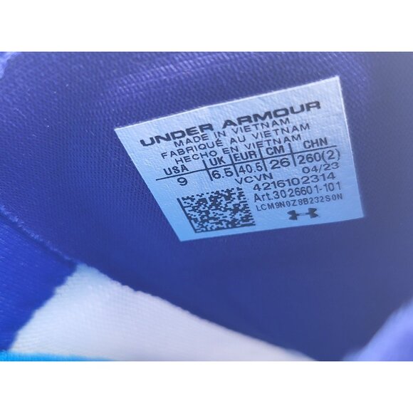 Under Armour Charged Microtips Baseball Shoes Women’s 9 Metal Cleats Spikes - Picture 9 of 10